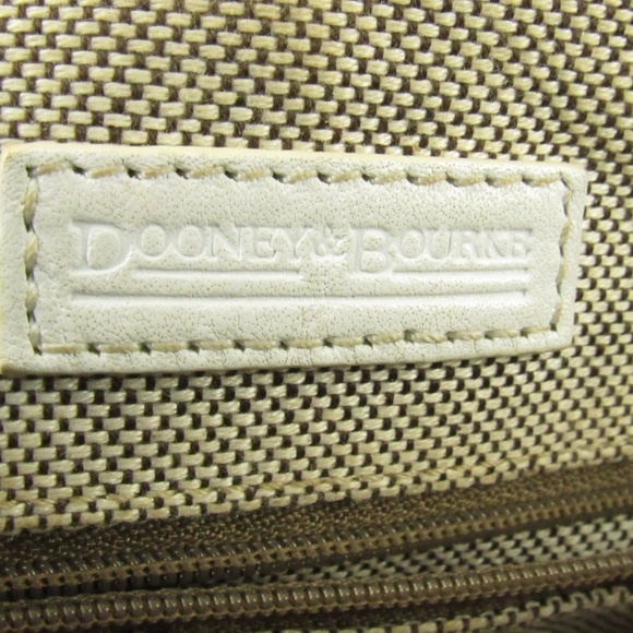Dooney & Bourke Off-White Pebble Leather Bag